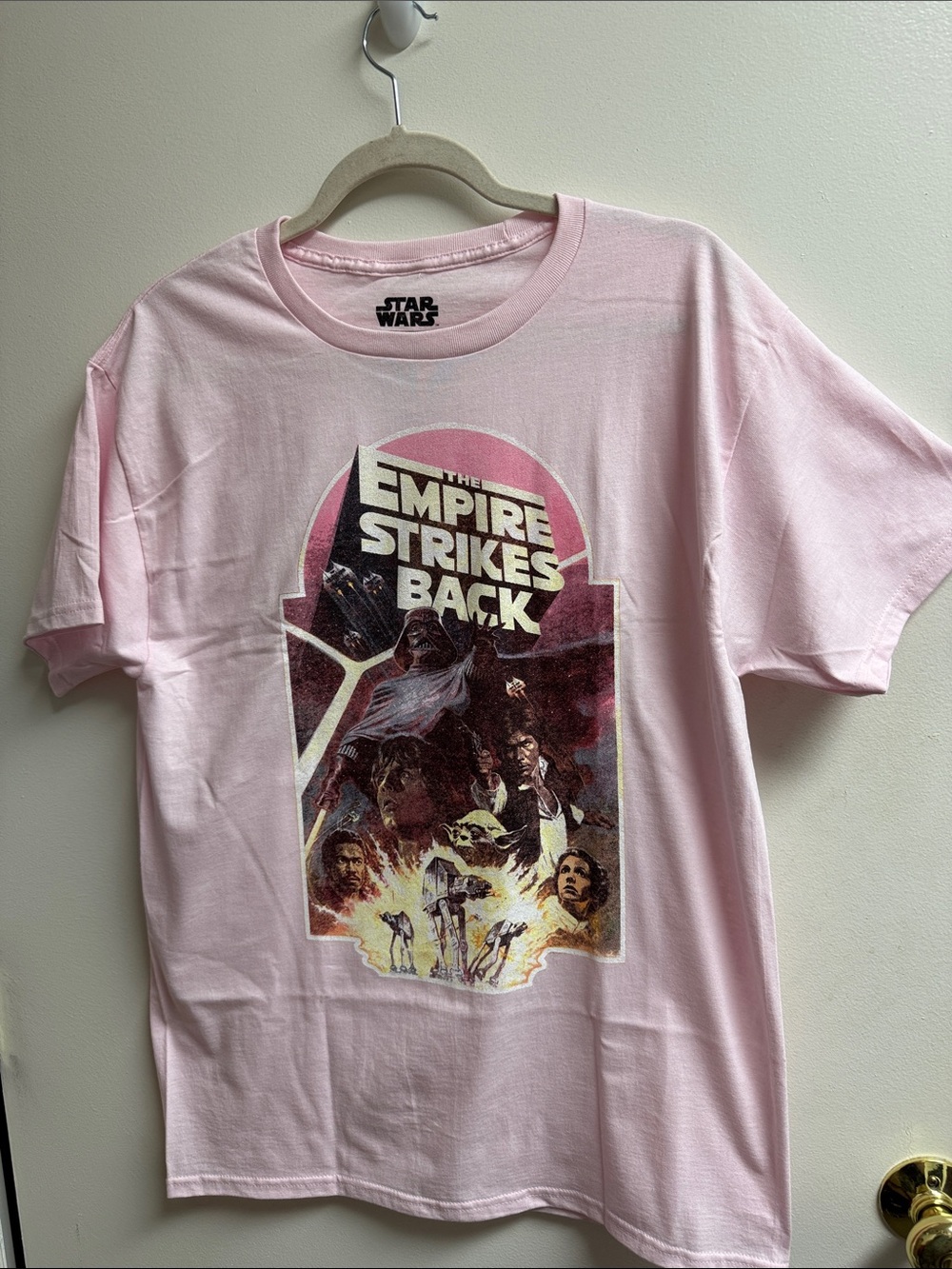 Star Wars Pink Empire Strikes Back Graphic Tee